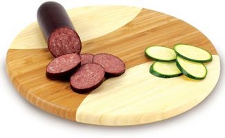 Baseball Home Run Cutting Board Bottom