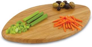 Football Touchdown Cutting Board Bottom