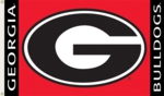 Georgia Bulldogs 3' x 5' Flag with Grommets - "G" Georgia Bulldogs 3' x 5' Flag with Grommets - "G"