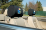 Kansas Jayhawks Headrest Covers - Set Of 2 Kansas Jayhawks Headrest Covers - Set Of 2