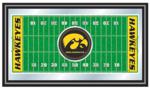 University of Iowa Hawkeyes Framed Football Field Mirror University of Iowa Hawkeyes Framed Football Field Mirror