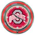 Ohio State University Buckeyes Neon Clock Ohio State University Buckeyes Neon Clock