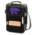 Kansas State Wildcats Duet Wine & Cheese Tote - Black Kansas State Wildcats Duet Wine & Cheese Tote - Black