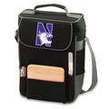 Northwestern Wildcats Duet Wine & Cheese Tote - Black Northwestern Wildcats Duet Wine & Cheese Tote - Black