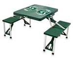 Colorado State Rams Folding Picnic Table with Seats - Green Colorado State Rams Folding Picnic Table with Seats - Green