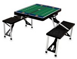 Syracuse Orange Football Picnic Table with Seats - Black Syracuse Orange Football Picnic Table with Seats - Black