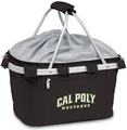 Cal Poly Mustangs Metro Basket - Black Embroidered Cal Poly Mustangs Metro Basket - Black Embroidered