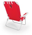 Northeastern Huskies Monaco Beach Chair - Red Northeastern Huskies Monaco Beach Chair - Red
