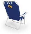 Georgia Tech Yellow Jackets Monaco Beach Chair - Navy Georgia Tech Yellow Jackets Monaco Beach Chair - Navy