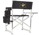 Mizzou Tigers Sports Chair - Black Embroidered Mizzou Tigers Sports Chair - Black Embroidered