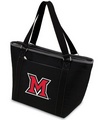 Miami RedHawks Topanga Cooler Tote - Black Embroidered Miami RedHawks Topanga Cooler Tote - Black Embroidered