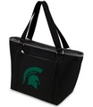 Michigan State Spartans Topanga Cooler Tote - Black Embroidered Michigan State Spartans Topanga Cooler Tote - Black Embroidered