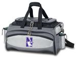 Northwestern Wildcats Vulcan Propane BBQ Set & Cooler Northwestern Wildcats Vulcan Propane BBQ Set & Cooler