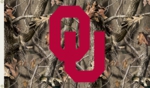 Oklahoma Sooners 3' x 5' Flag with Grommets - Realtree Camo Oklahoma Sooners 3' x 5' Flag with Grommets - Realtree Camo