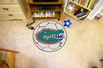University of Florida Gators Soccer Ball Rug - Alligator University of Florida Gators Soccer Ball Rug - Alligator