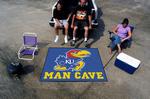 University of Kansas Jayhawks Man Cave Tailgater Rug University of Kansas Jayhawks Man Cave Tailgater Rug