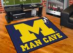 University of Michigan Wolverines All-Star Man Cave Rug University of Michigan Wolverines All-Star Man Cave Rug