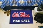 University of Mississippi Rebels Man Cave Starter Rug University of Mississippi Rebels Man Cave Starter Rug
