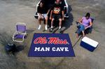 University of Mississippi Rebels Man Cave Tailgater Rug University of Mississippi Rebels Man Cave Tailgater Rug