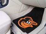 Baltimore Orioles Carpet Car Mats - Cartoon Bird Baltimore Orioles Carpet Car Mats - Cartoon Bird