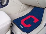 Cleveland Indians Carpet Car Mats - C Logo Cleveland Indians Carpet Car Mats - C Logo