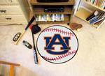 Auburn University Tigers Baseball Rug - AU Logo Auburn University Tigers Baseball Rug - AU Logo