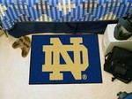 University of Notre Dame Fighting Irish Starter Rug University of Notre Dame Fighting Irish Starter Rug