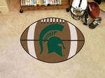 Michigan State University Spartans Football Rug Michigan State University Spartans Football Rug