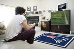 New England Patriots 4x6 Rug New England Patriots 4x6 Rug