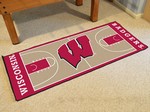 University of Wisconsin-Madison Badgers Basketball Court Runner University of Wisconsin-Madison Badgers Basketball Court Runner