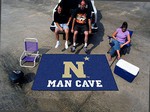 US Naval Academy Midshipmen Man Cave Ulti-Mat Rug US Naval Academy Midshipmen Man Cave Ulti-Mat Rug