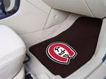 St. Cloud State University Huskies Carpet Car Mats St. Cloud State University Huskies Carpet Car Mats