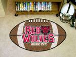 Arkansas State University Red Wolves Football Rug Arkansas State University Red Wolves Football Rug
