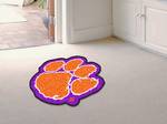 Clemson University Tigers Mascot Mat - Tiger Paw Clemson University Tigers Mascot Mat - Tiger Paw