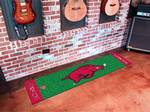 University of Arkansas Razorbacks Putting Green Mat University of Arkansas Razorbacks Putting Green Mat