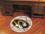 University of Missouri Tigers Soccer Ball Rug University of Missouri Tigers Soccer Ball Rug
