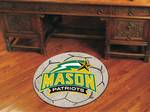 George Mason University Patriots Soccer Ball Rug George Mason University Patriots Soccer Ball Rug