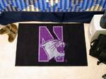 Northwestern University Wildcats Starter Rug Northwestern University Wildcats Starter Rug