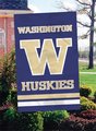 University of Washington 44" x 28" Applique Banner Flag University of Washington 44" x 28" Applique Banner Flag