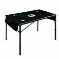 Green Bay Packers Travel Table - Black Green Bay Packers Travel Table - Black