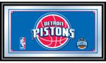 Detroit Pistons Framed Logo Mirror Detroit Pistons Framed Logo Mirror